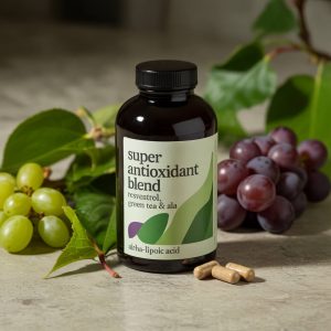 Super Antioxidant Blend &ndash; Resveratrol, Green Tea & ALA